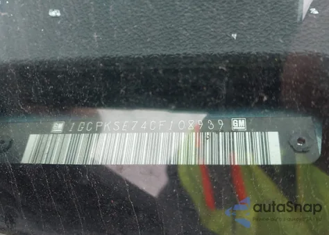 2012 Chevrolet Silverado 1500 Lt z USA, uszkodzony, nr VIN 1GCPKSE74CF108939